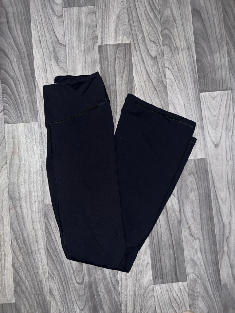 Victorias Secret Sport Black High-Waist Flare Leggings